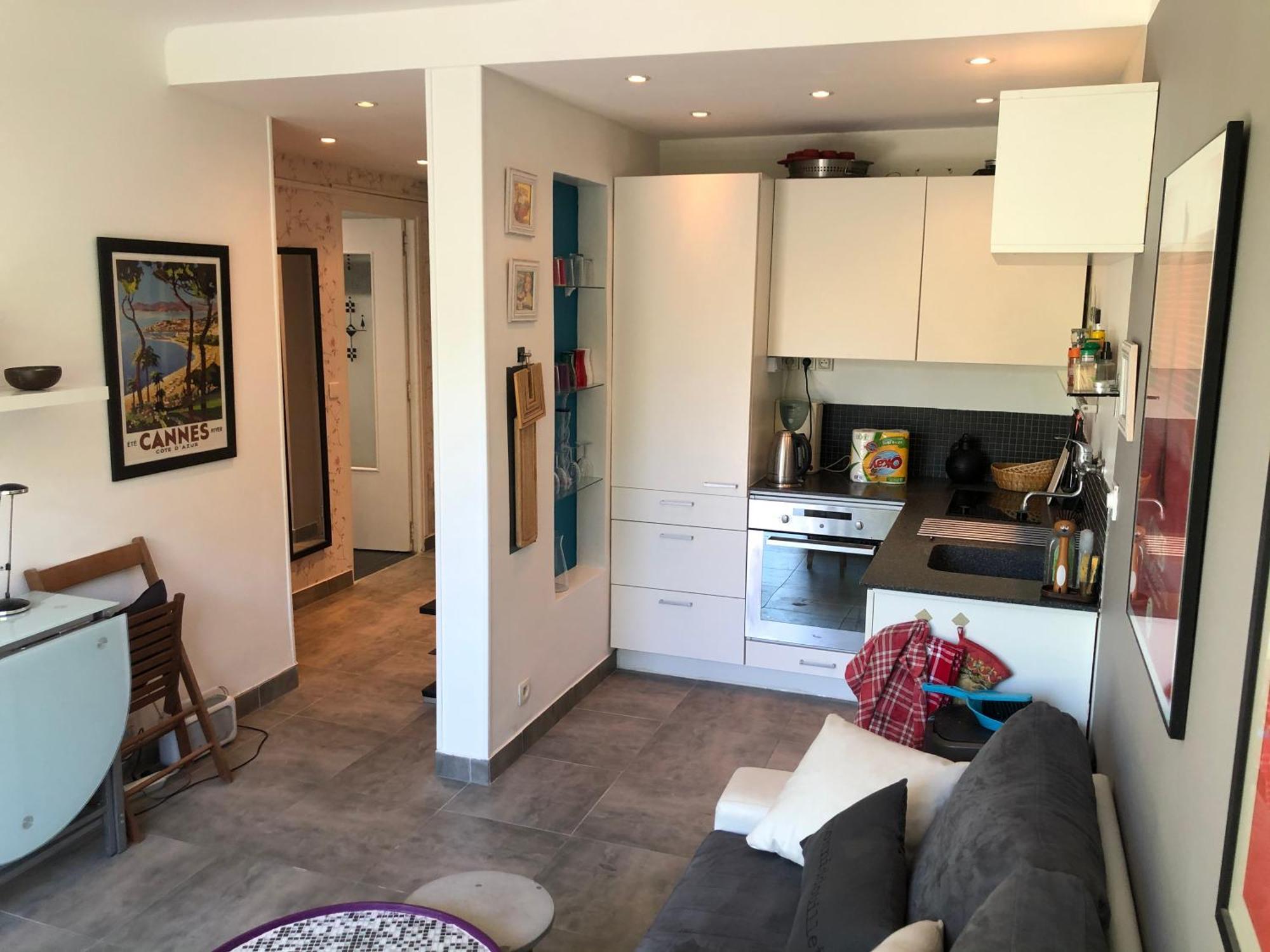 Only 60M To The Beach, 2 Bedroom Cozy Apartment, 80M2 Big Garden, Very Central Cannes Extérieur photo