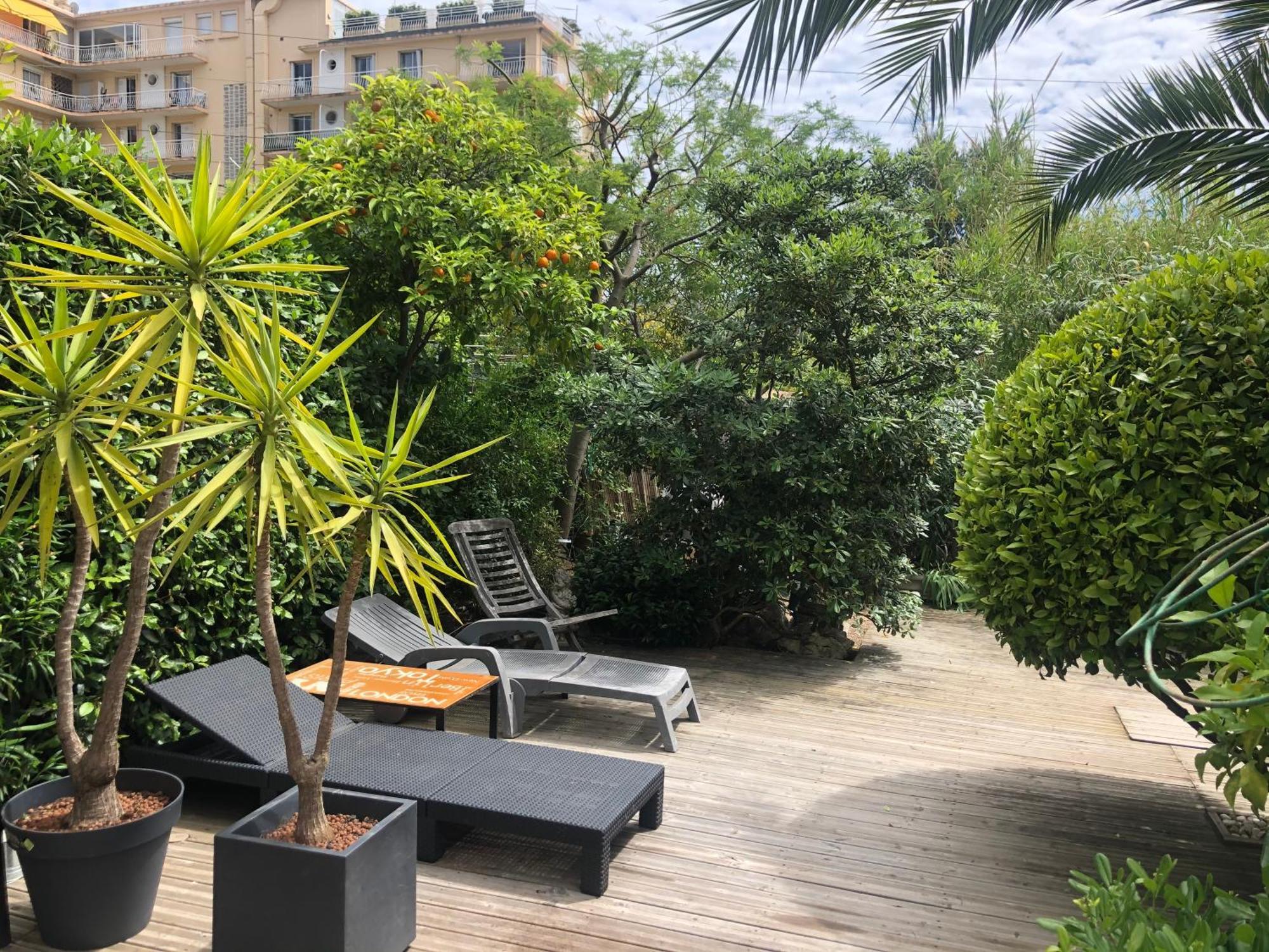 Only 60M To The Beach, 2 Bedroom Cozy Apartment, 80M2 Big Garden, Very Central Cannes Extérieur photo